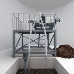 Layout of Manure Dewatering Machine