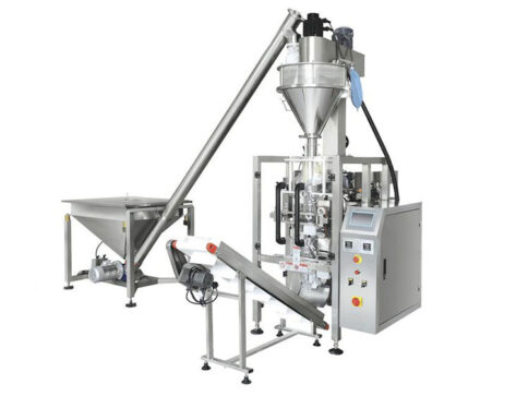 Powder Collecting Machine Automatic Vertical Powder Pouch Packing Machine