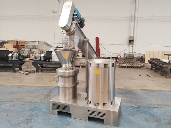 Colloid Mill With Circulating Pipe