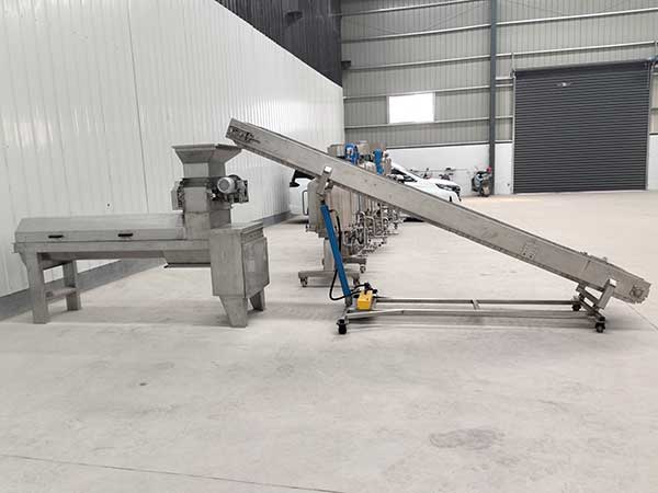 Pomegranate Peeling Machine with Conveyor